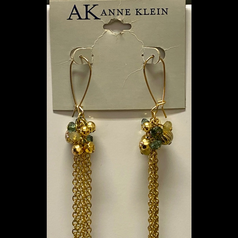 Anne Klein chandelier earrings